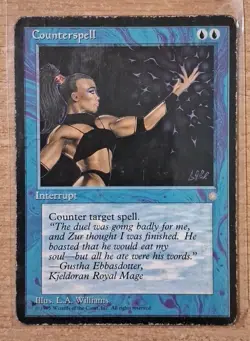 1995 MAGIC THE GATHERING ICE AGE COUNTERSPELL TD25 - Image 1