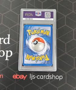 Pokemon Poliwrath Base Set 2 #15 Holo Rare PSA 7 NM T1 - Image 2