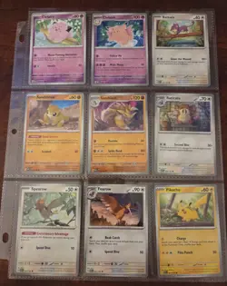 Pokemon 151 Set 24 Card Common & Uncommon Lot - Bulbasaur Charmander Squirtle - Image 3