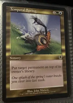 MTG Apocalypse Temporal Spring 125 Card Set - Image 1