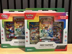 Pokemon First Partner Illustration Collection Series 1 (Lot 2) - Free Ship 🔥 - Image 1