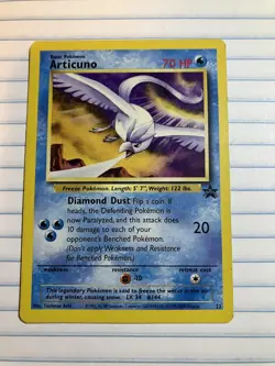 Pokemon TCG Articuno 22 Wizards Black Star Promos LP - Image 1