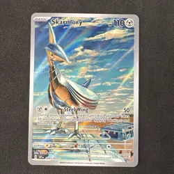 Skarmory 209/191 Sv08: Surging Sparks Holo Pokemon - Image 1