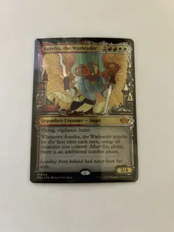 Aurelia, The Warleader Halo Foil MUL 0165 MTG NM/M - Image 1