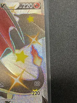 Pokemon Shiny Charizard V 079/073 Champions Path Secret Rare Full Art NM+ Gradea - Image 4