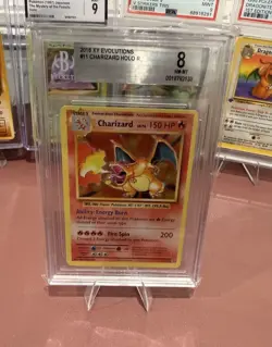 Pokemon 2016 XY Evolutions Charizard Holo #11 Becket 8 - Image 1