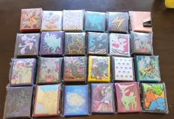 24 Pokemon TCG ETB/Collection Box Sleeves Lot - Image 1