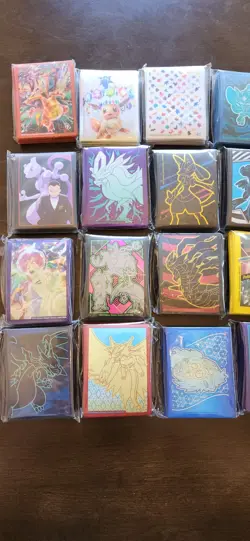 24 Pokemon TCG ETB/Collection Box Sleeves Lot - Image 3