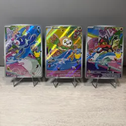 Pokemon TCG First Partner Illustration Collection Alola: Rowlet, Litten, Popplio - Image 1