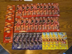 Lot Of 35 One Piece TCG Packs. 18 EB-03, 7 OP-14, 5 OP-13, And 5 OP-15 - Image 1