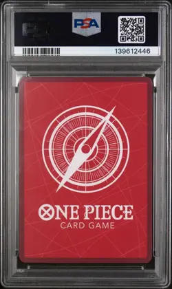 2025 ONE PIECE PROMOS PSA MAGAZINE EXCLUSIVE #001 SHANKS PSA 10 - Image 2