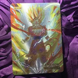 Gohan Dragon Ball Z Super Girl Goddess Waifu Anime Holo Card - Image 1