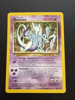 Mewtwo - 29/110 - Legendary Collection - Non Holo Rare - Pokemon Card LP/MP - Image 1