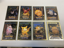 1999 Hasbro Pokemon Toy Wishes Catalogs Uncut Cards Full Set 1-8 Rare Vintage - Image 1