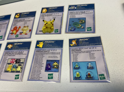 1999 Hasbro Pokemon Toy Wishes Catalogs Uncut Cards Full Set 1-8 Rare Vintage - Image 4