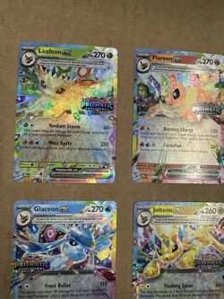 Pokemon Prismatic Evolutions Stamped EX Promo Card Set - Image 2