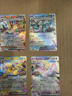 Pokemon Prismatic Evolutions Stamped EX Promo Card Set - Image 3