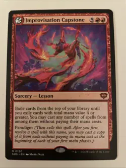 Improvisation Capstone 120 Secrets of Strixhaven Magic the Gathering - Image 1