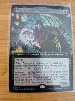 MTG Moseo, Vein's New Dean (FOIL Extended Art) 0326 Secrets of Strixhaven M/NM - Image 1