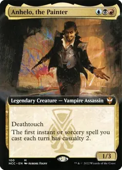 Anhelo, the Painter - Foil Extended Art Streets of New Capenna Commander LP MTG - Image 1