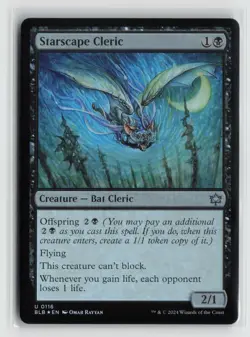 Starscape Cleric 0116 Foil Bloomburrow BLB MTG Magic - Image 1