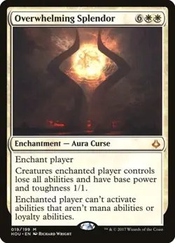Overwhelming Splendor - Foil HOU LP MTG - Image 1