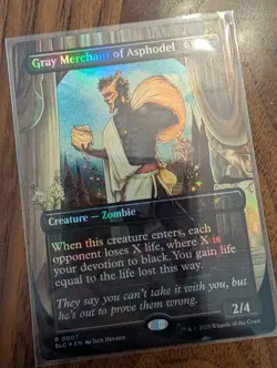 Gray Merchant of Asphodel Secret Lair Countdown Kit Regular Foil MTG Magic - Image 1