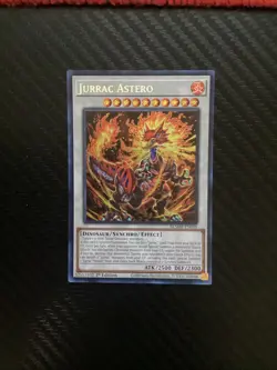 Jurrac Astero BLMM-EN018 Battles of Legend: Monster Mayhem 1st Edition Yugioh NM - Image 1