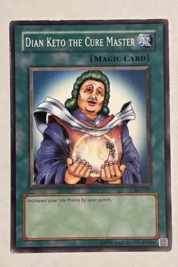 Dian Keto The Cure Master - YUGIOH SDJ-027- LP/MP - Image 1