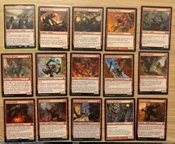 Casual MTG Commander Deck Mono Red Goblins W/ Krenko, Baron Of Tim Street Budget - Image 1