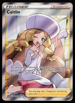 Caitlin 189/198 Ultra Rare Chilling Reign Pokemon Card - Image 1