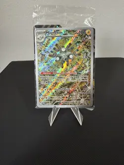 (sealed) Pokemon TCG Magneton SV 159 Promo. Pokemon Center Stamp - Image 1