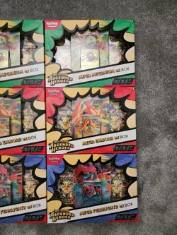 Pokemon TCG Ascended Heroes EX Boxes - Feraligatr, Emboar, Meganium - NEW SEALED - Image 2