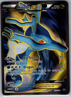 Kingdra EX (Full Art) 122/124 XY - Fates Collide - Pokemon Card - NM - Image 1