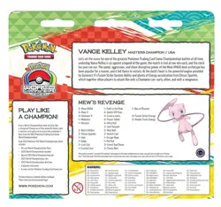 Pokemon TCG: 2023 World Championships Deck - Vance Kelley (Mew's Revenge) - Image 2