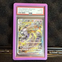 2022 POKEMON JAPANESE SWORD & SHIELD VSTAR UNIVERSE FULL ART/MEWTWO VSTAR PSA 10 - Image 3