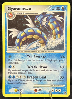 Gyarados - (DP Stormfront) 019/100 Deck Exclusives Holo - MP Pokemon Card - Image 1