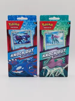 Pokemon Knockout Collection Kyogre And Suicune Sealed Packages Set Of 2 - Image 1
