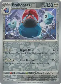 Probopass 146/197 Reverse Holo | Obsidian Flames | Pokemon Card - Image 1