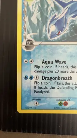 Pokemon TCG Latios Delta Species EX Holon Phantoms 22/110 Holo Rare Card - Image 3