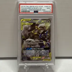 Lucario & Melmetal Tag Team GX SM192 Pokemon Promo Sun & Moon PSA 9 - Image 1