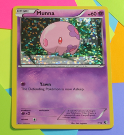 Munna 7/12 Holo McDonald's Promo 2011 Pokemon - Image 1