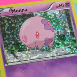 Munna 7/12 Holo McDonald's Promo 2011 Pokemon - Image 2