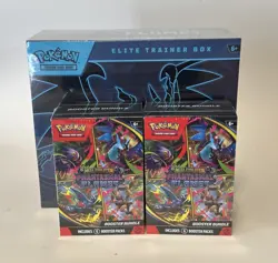NEW Pokemon ETB Elite Trainer Box Phantasmal Flames + 2 Booster Bundles Pokemon - Image 1