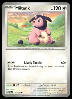 2023 Scarlet & Violet Series - Paradox Rift Miltank Common #147 - Image 1