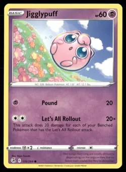 2021 Sword & Shield - Fusion Strike Jigglypuff Basic/Common #110 - Image 1