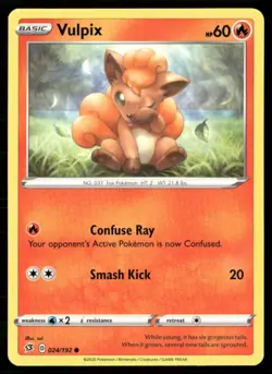 2020 Sword & Shield - Rebel Clash Vulpix Basic/Common #24 - Image 1