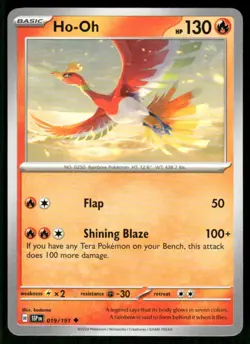 2024 Scarlet & Violet Series - Surging Sparks Ho-Oh Uncommon #19 - Image 1