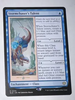 Stormchaser's Talent - 75 - Bloomburrow- Near Mint - MTG - Image 1