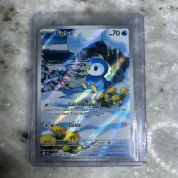 Pokemon Piplup 098/094: Phantasmal Flames Illustration N’s Zekrom 210/193.N mint - Image 1
